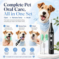 Vtiisamao Complete Pet Dental Care Kit — At-Home Tartar Remover for Dogs & Cats