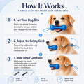 Dog Dental Chew & Cleaning Assistant with Adjustable Safety Cord (2-Pack)