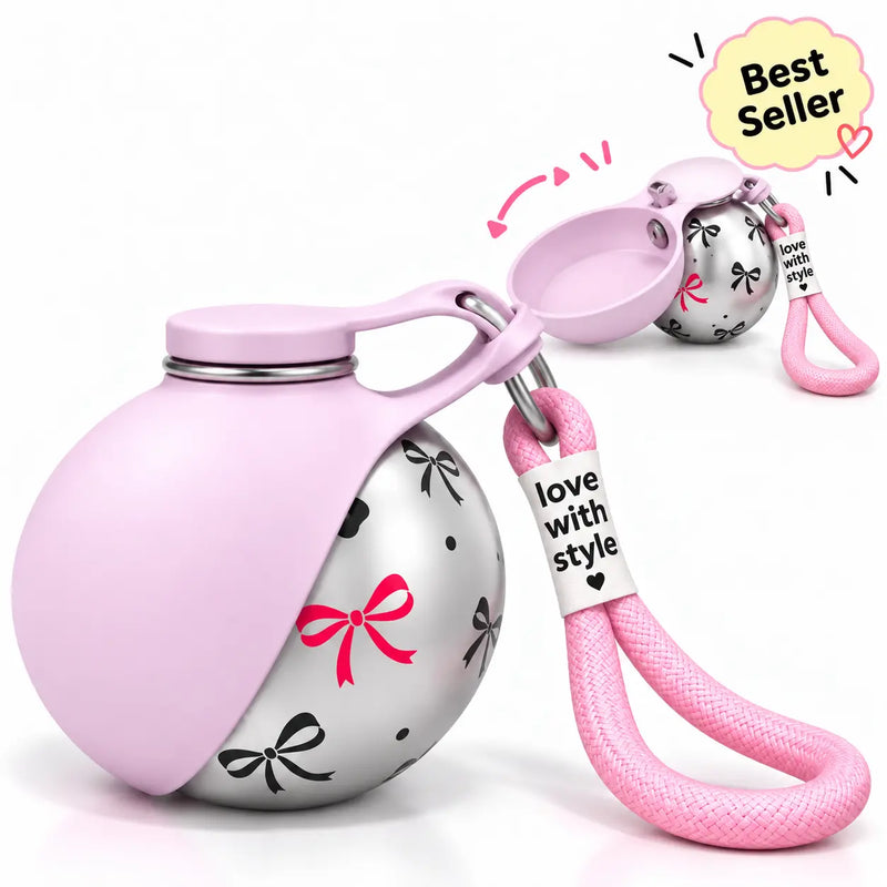 PawSip Travel Bottle – Portable Dog Water Bottle with Fold-Out Bowl