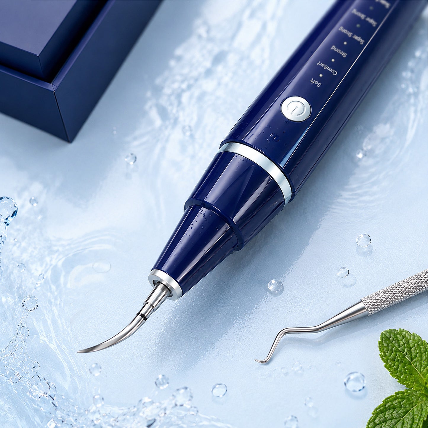 Vtiisamao Electric Plaque Remover for Teeth (ORAL Lite) - One-Button Dental Cleaner