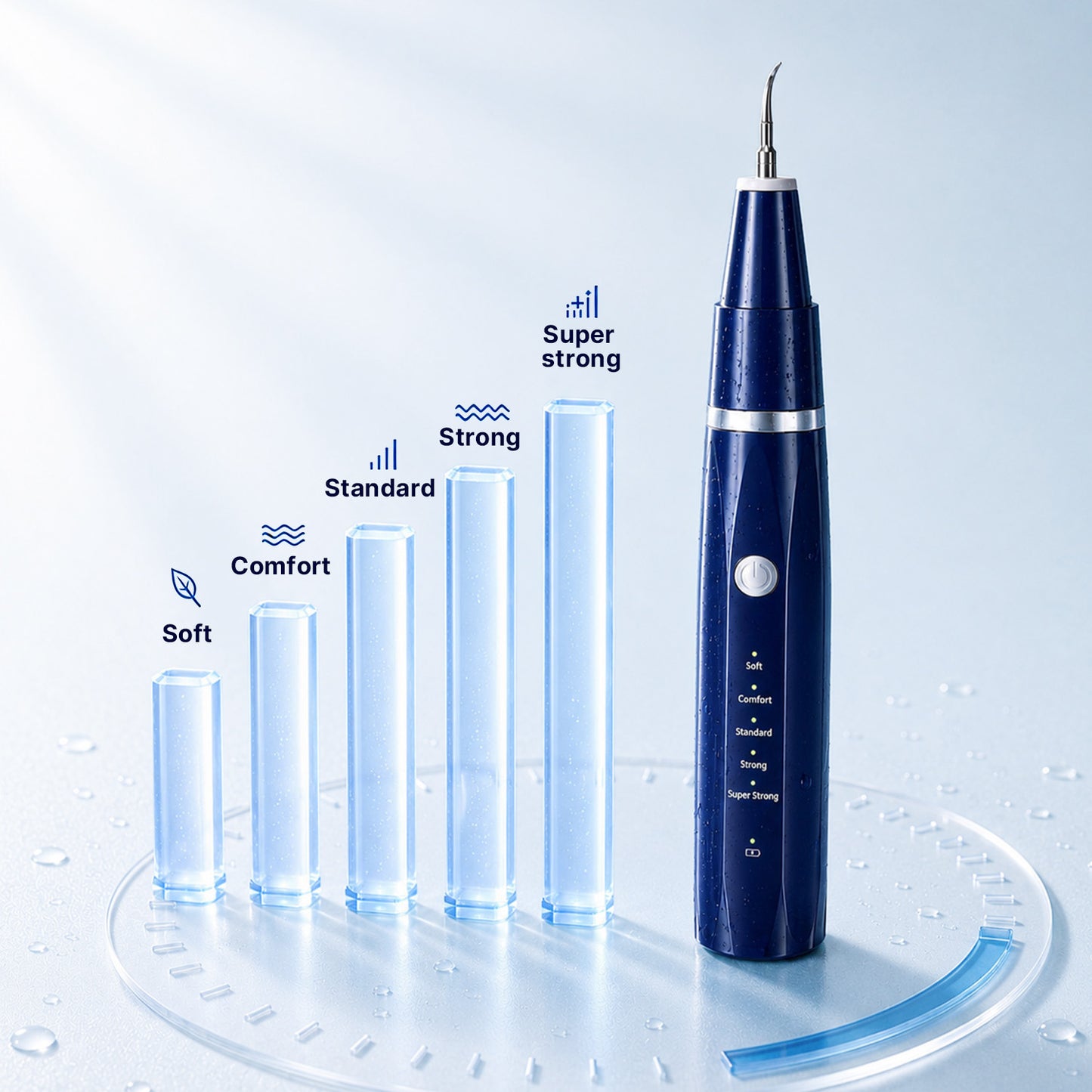 Vtiisamao Electric Plaque Remover for Teeth (ORAL Lite) - One-Button Dental Cleaner