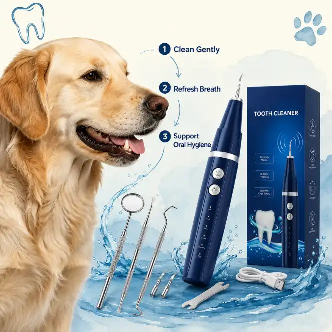 Vtiisamao Pet Dental Scaler — At-Home Tartar Remover for Cats & Dogs