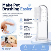 Vtiisamao Complete Pet Dental Care Kit — At-Home Tartar Remover for Dogs & Cats