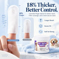 Pet Dental Finger Wipes for Dogs & Cats – 60 Count