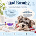 Pet Dental Finger Wipes for Dogs & Cats – 60 Count