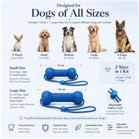 Dog Dental Mouth Opener & Chew Assistant – （2 Pack）