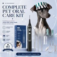 Vtiisamao Complete Pet Dental Care Kit — At-Home Tartar Remover for Dogs & Cats