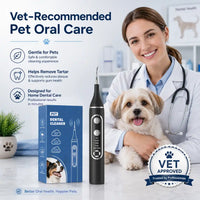 Vtiisamao Complete Pet Dental Care Kit — At-Home Tartar Remover for Dogs & Cats