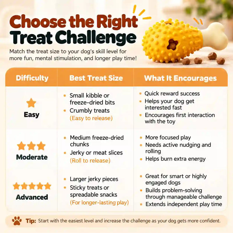 Treat-Dispensing Dental Chew Toy
