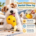 Treat-Dispensing Dental Chew Toy